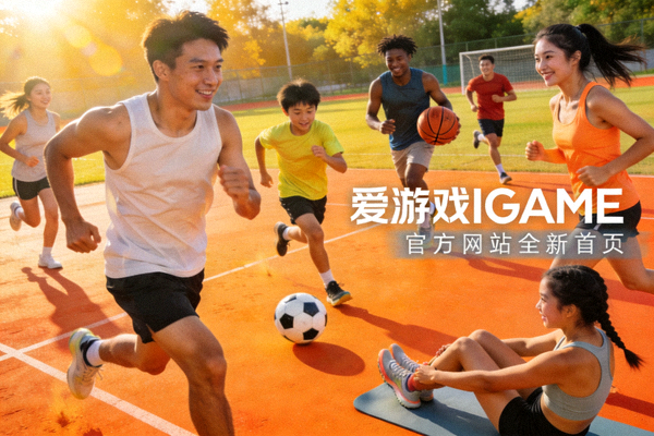 爱游戏IGAME官方网站全新首页主视觉 - 展现人们在阳光下进行各种体育运动的活力场景