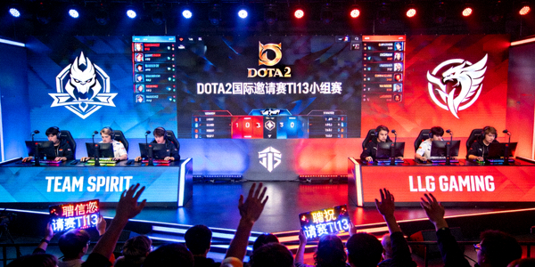 DOTA2国际邀请赛TI13小组赛 - Team Spirit与LGD Gaming对战