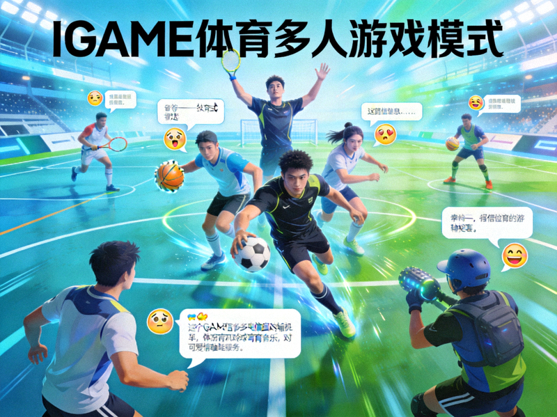 IGAME体育多人游戏模式 - 展示团队协作与社交互动的游戏场景