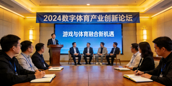 2024数字体育产业创新论坛现场 - 行业专家探讨游戏与体育融合新机遇