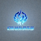 幻影战队俱乐部Logo - 蓝色幻影风格设计