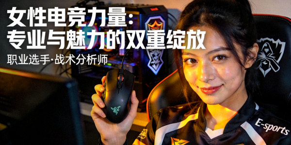 女性电竞选手专访特写 - 展现女性在电竞领域的专业与魅力
